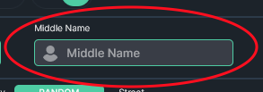 Middle Name