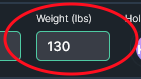 Weight